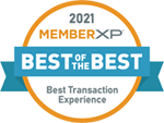 2021 MemberXP Best Transaction Experience